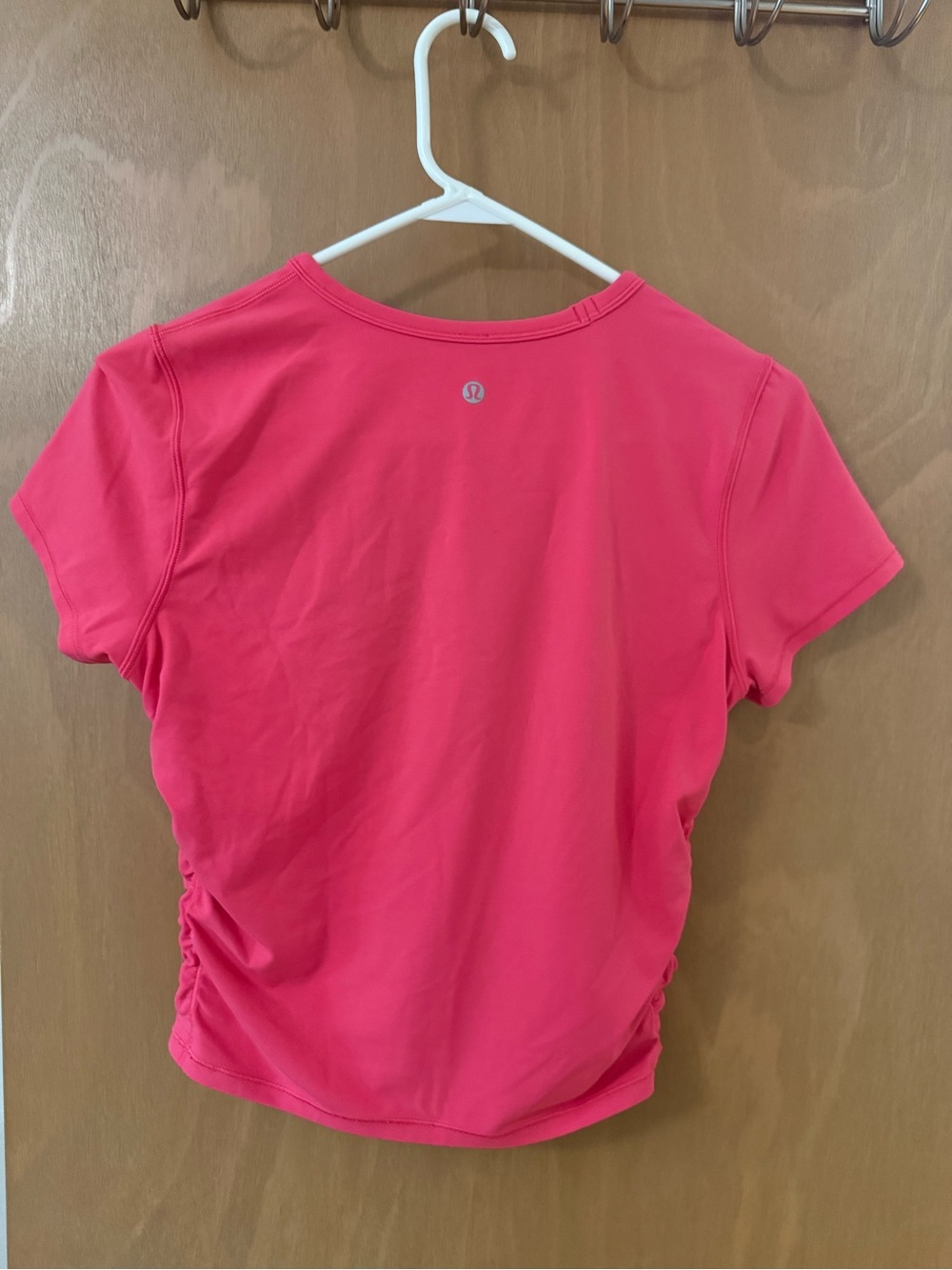 lululemon athletica Women's Short Sleeve Top in Coral